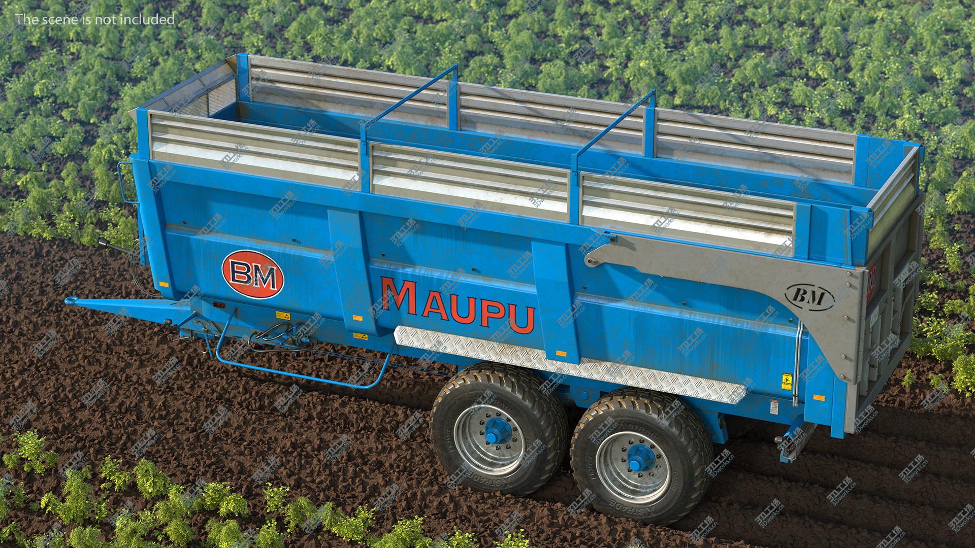 images/goods_img/202105074/Maupu 18t Dirty Body Tipper Trailer model/4.jpg